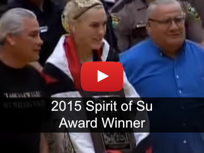 2015 Spirit of Su Award Winner